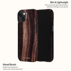 Ebony Grain - iPhone 15 Case