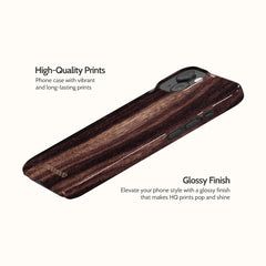 Ebony Grain - iPhone 15 Case