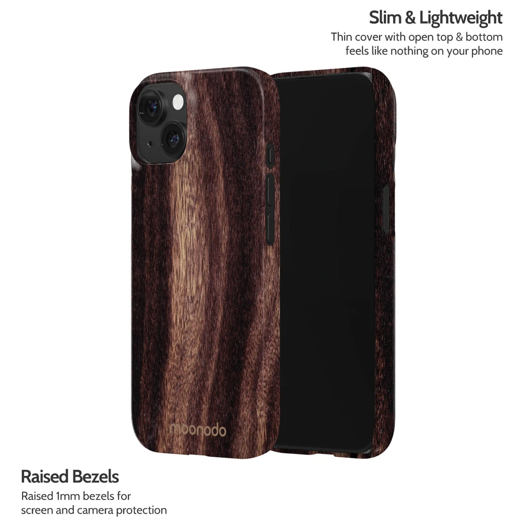 Ebony Grain - iPhone 15 Case