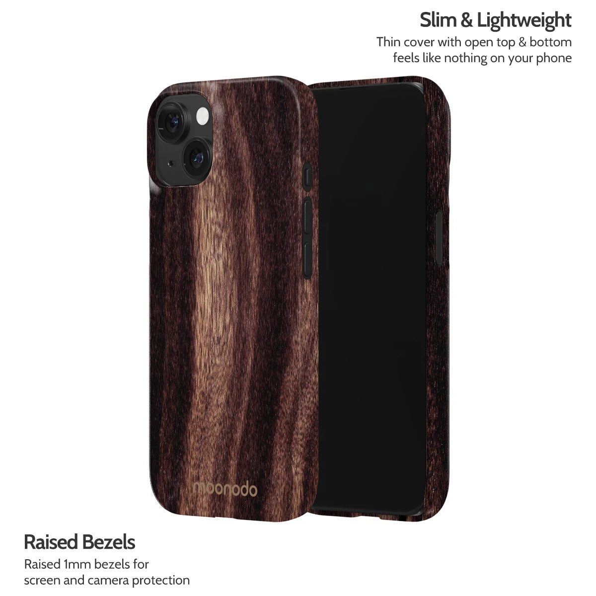 Ebony Grain - iPhone 15 Case