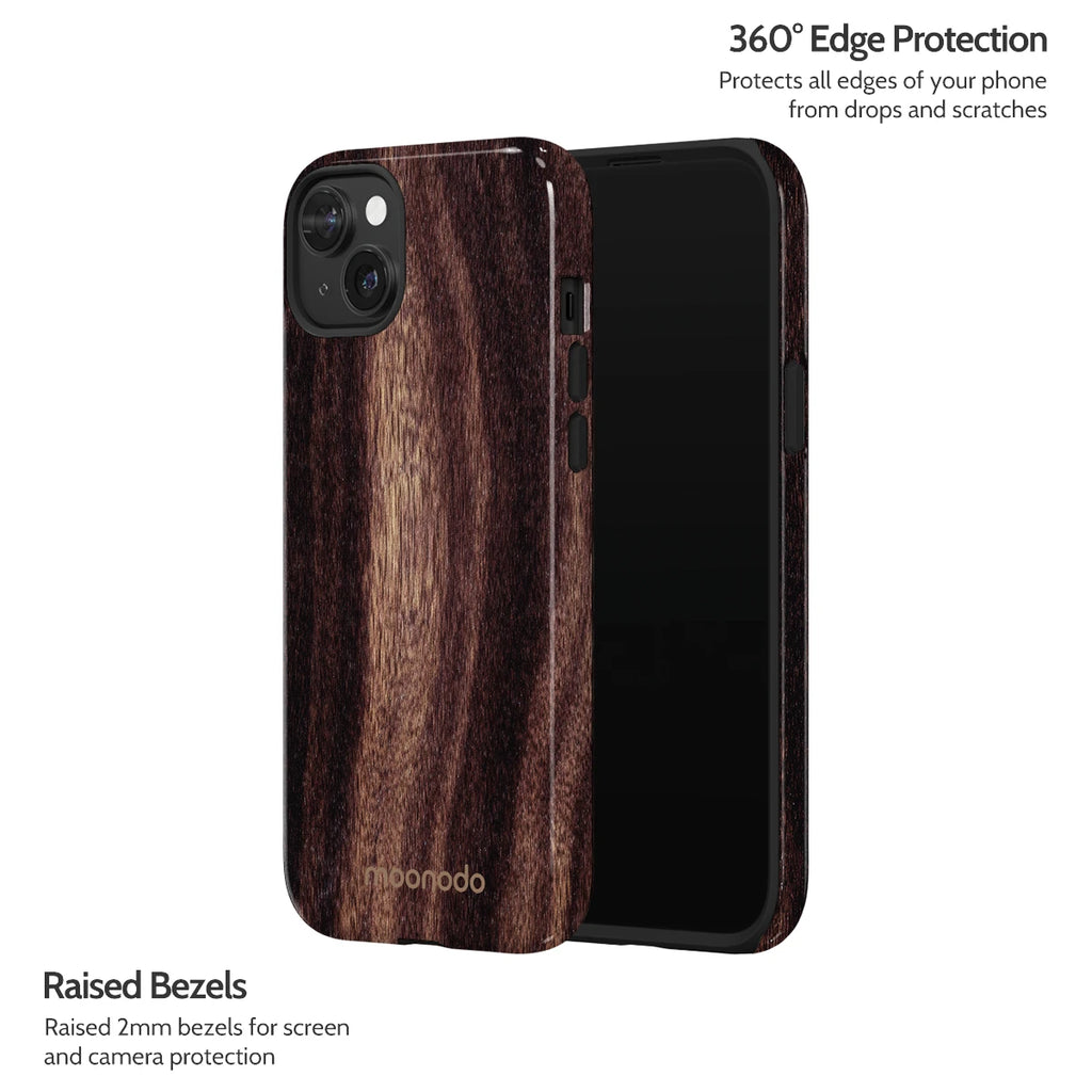 Ebony Grain - iPhone 15 Plus Case
