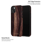 Ebony Grain - iPhone 15 Plus Case