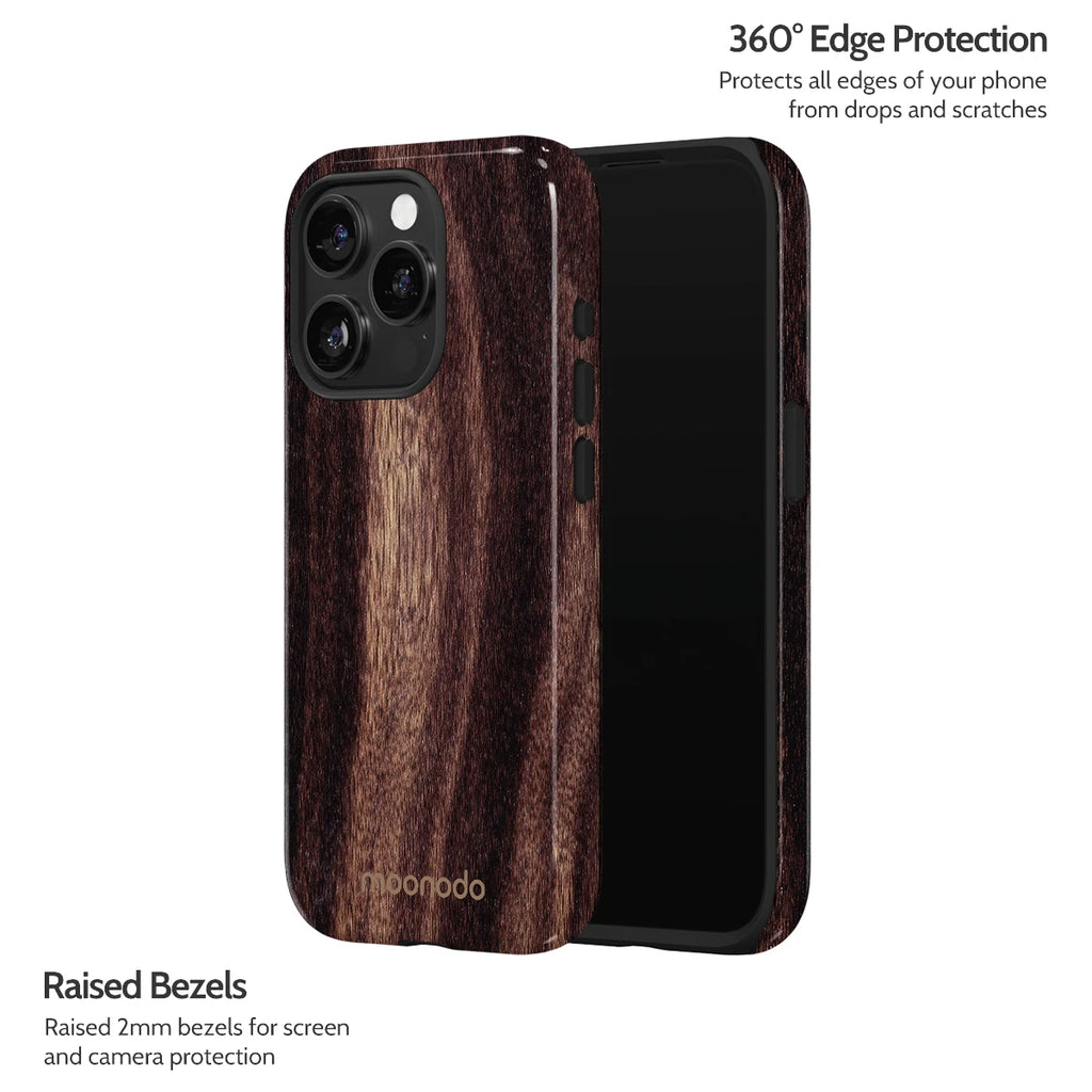 Ebony Grain - iPhone 15 Pro Case