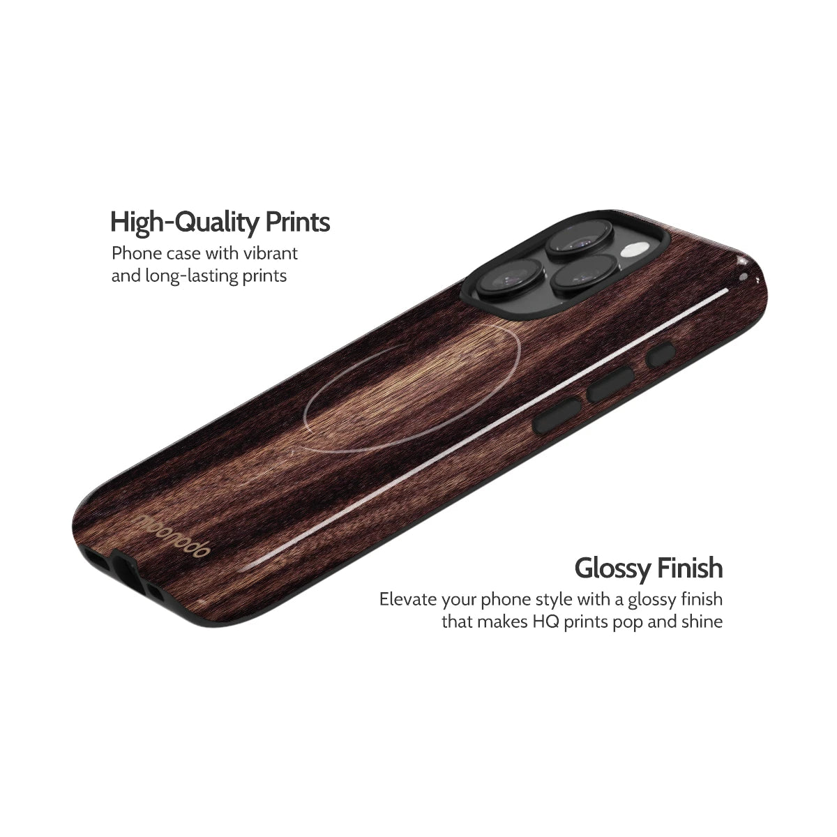 Ebony Grain - iPhone 15 Pro Case