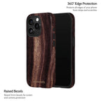 Ebony Grain - iPhone 15 Pro Case