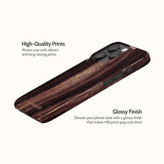 Ebony Grain - iPhone 15 Pro Case
