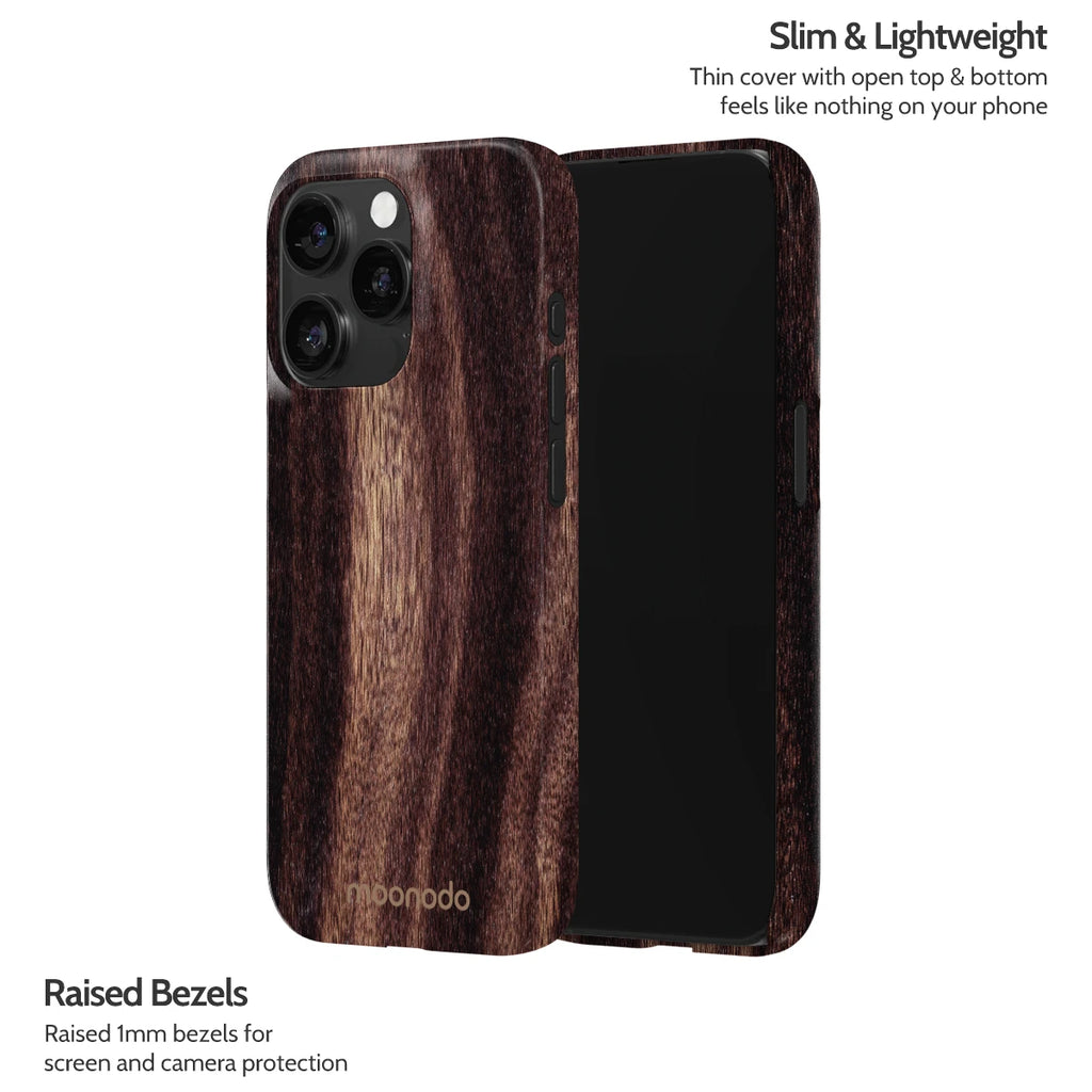 Ebony Grain - iPhone 15 Pro Case