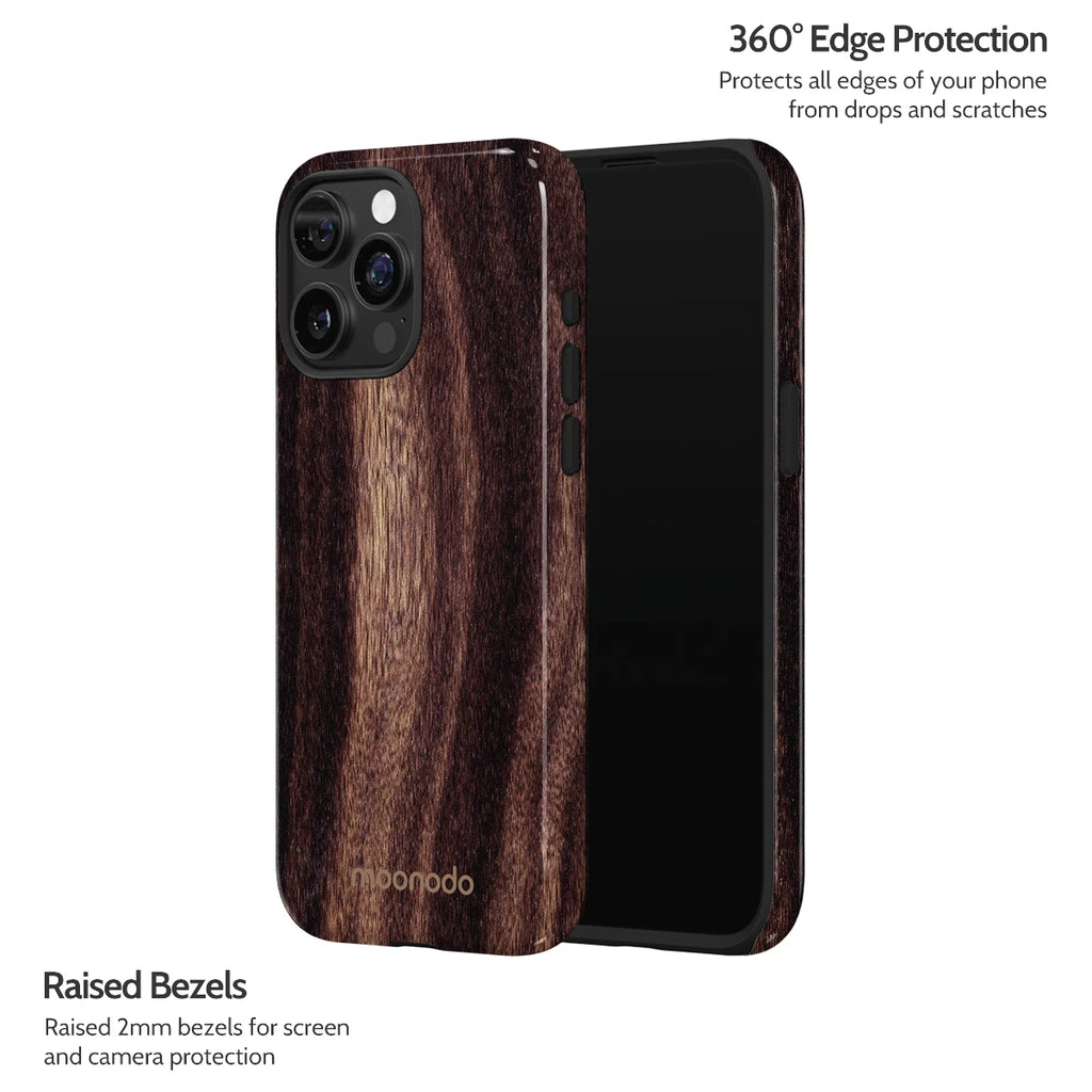 Ebony Grain - iPhone 15 Pro Max Case