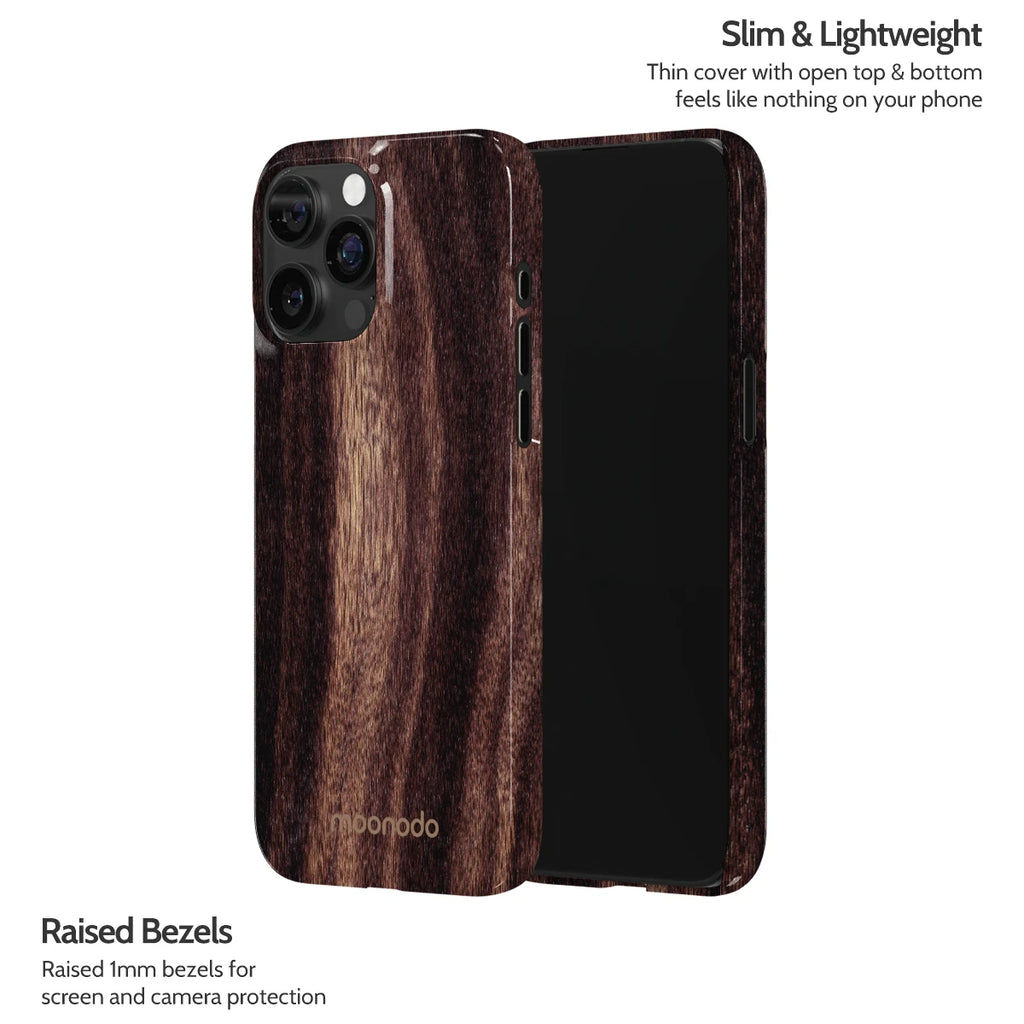Ebony Grain - iPhone 15 Pro Max Case