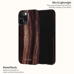 Ebony Grain - iPhone 15 Pro Max Case
