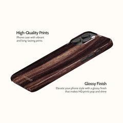 Ebony Grain - iPhone 15 Pro Max Case