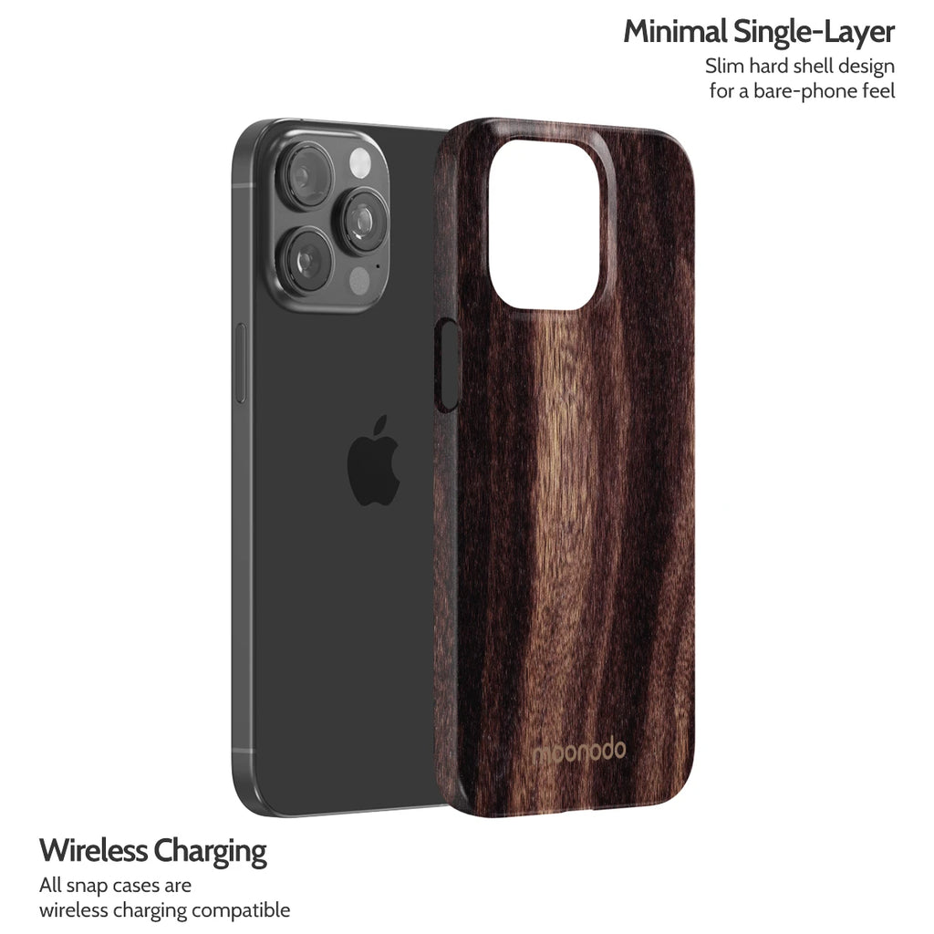 Ebony Grain - iPhone 15 Pro Max Case