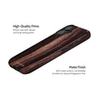 Ebony Grain - iPhone 16 Case