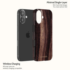 Ebony Grain - iPhone 16 Case