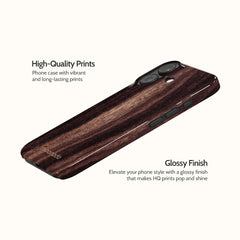 Ebony Grain - iPhone 16 Case