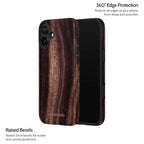 Ebony Grain - iPhone 16 Plus Case