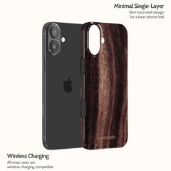 Ebony Grain - iPhone 16 Plus Case
