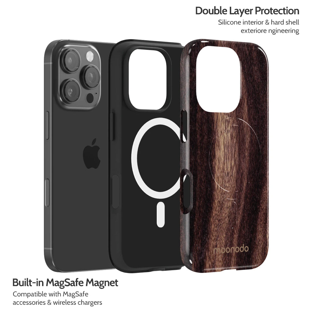 Ebony Grain - iPhone 16 Pro Case