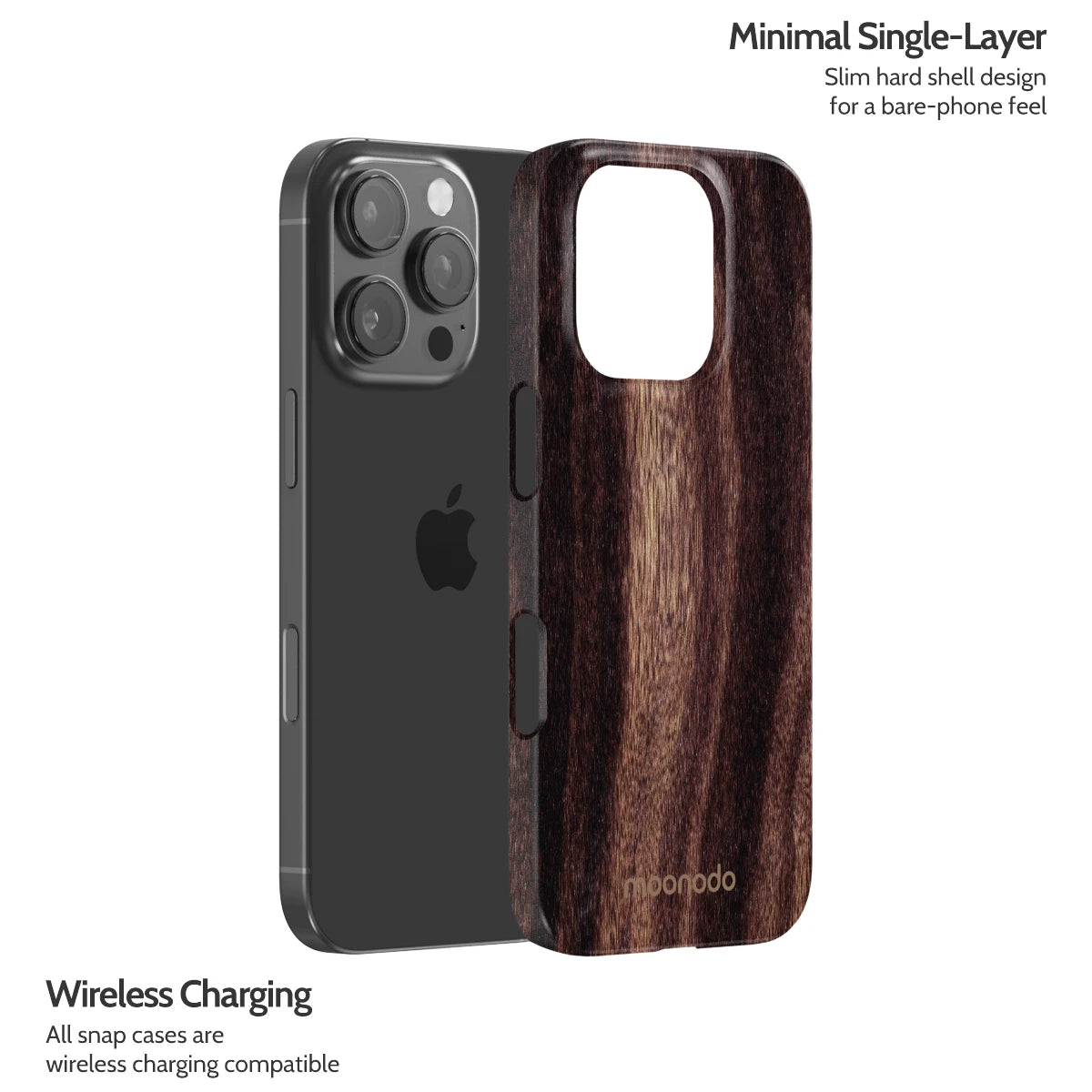Ebony Grain - iPhone 16 Pro Case