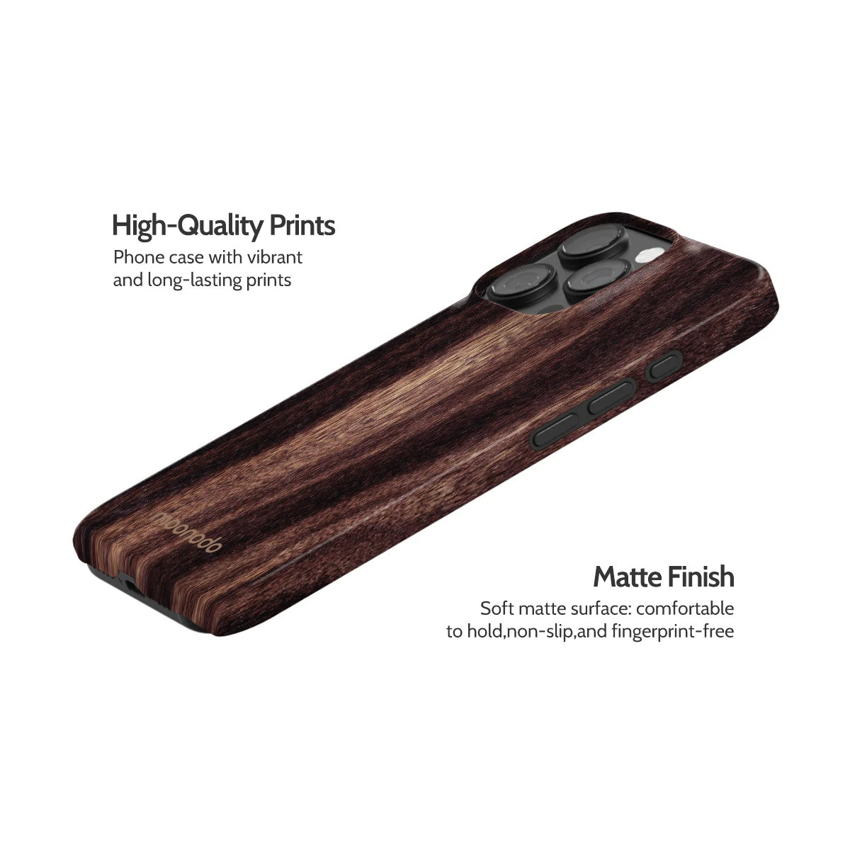 Ebony Grain - iPhone 16 Pro Case