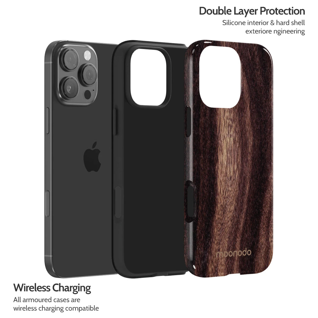 Ebony Grain - iPhone 16 Pro Max Case