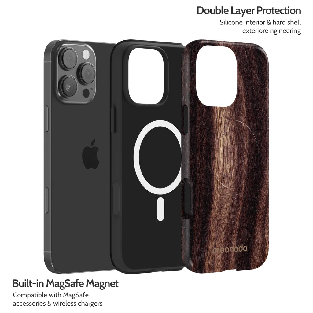 Ebony Grain - iPhone 16 Pro Max Case