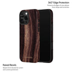 Ebony Grain - iPhone 16 Pro Max Case