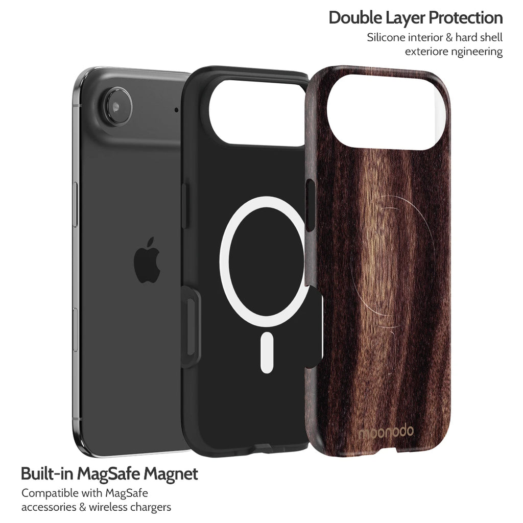 Ebony Grain - iPhone 17 Air Case