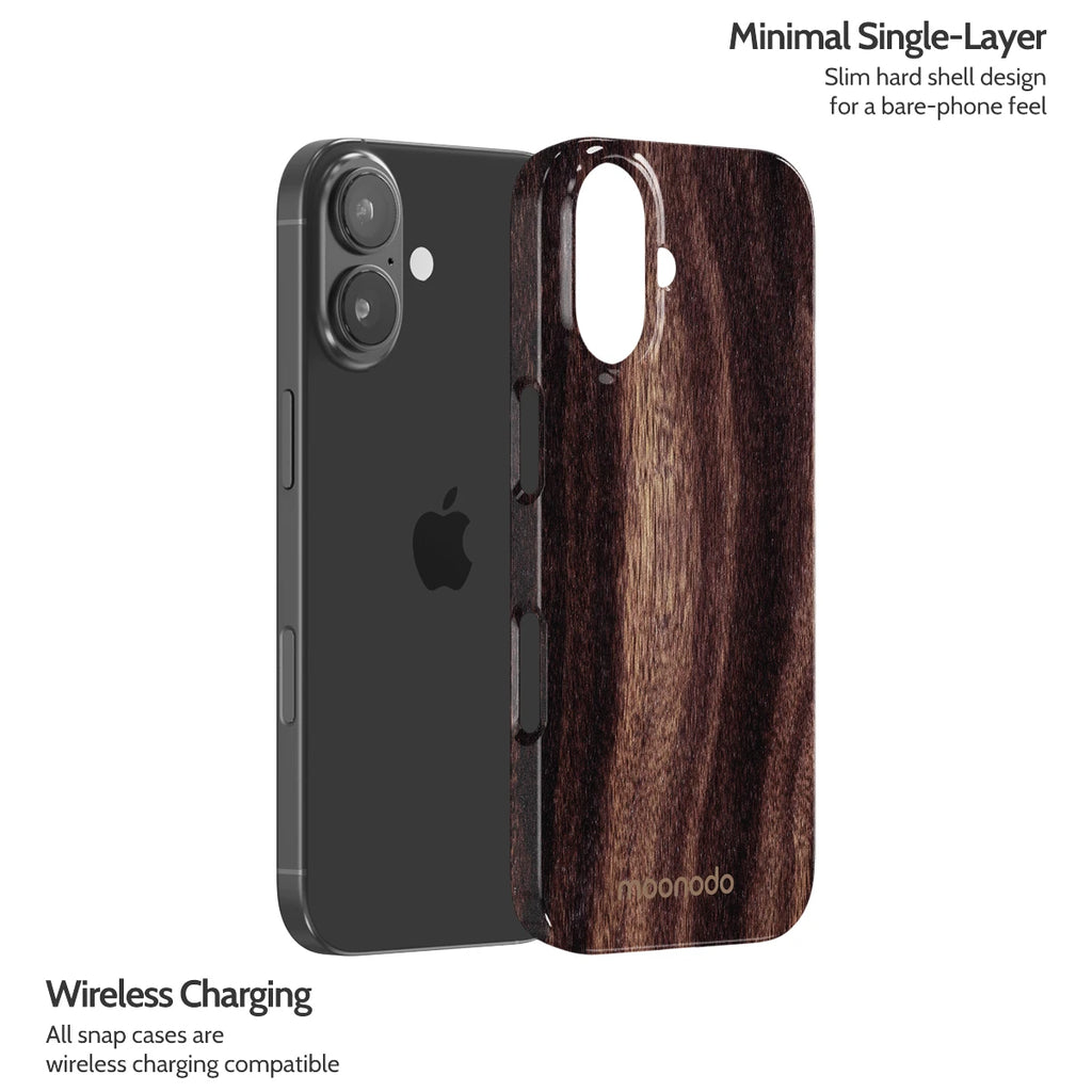 Ebony Grain - iPhone 17 Case
