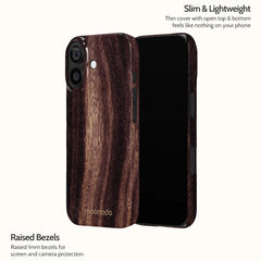 Ebony Grain - iPhone 17 Case