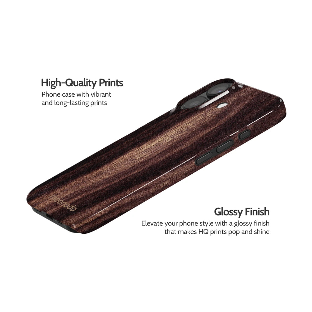 Ebony Grain - iPhone 17 Case