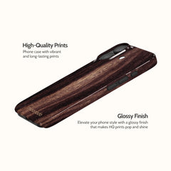 Ebony Grain - iPhone 17 Case