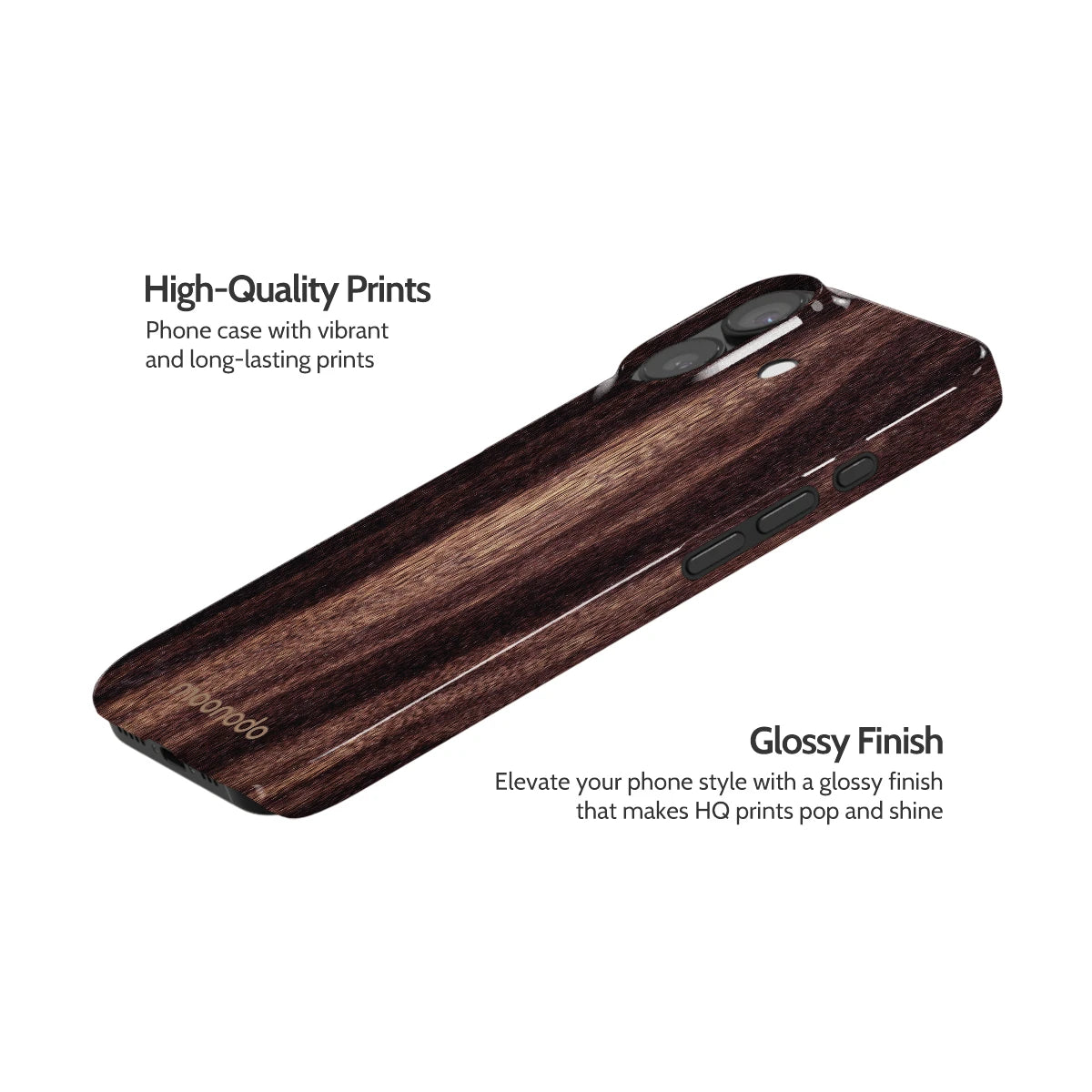 Ebony Grain - iPhone 17 Case