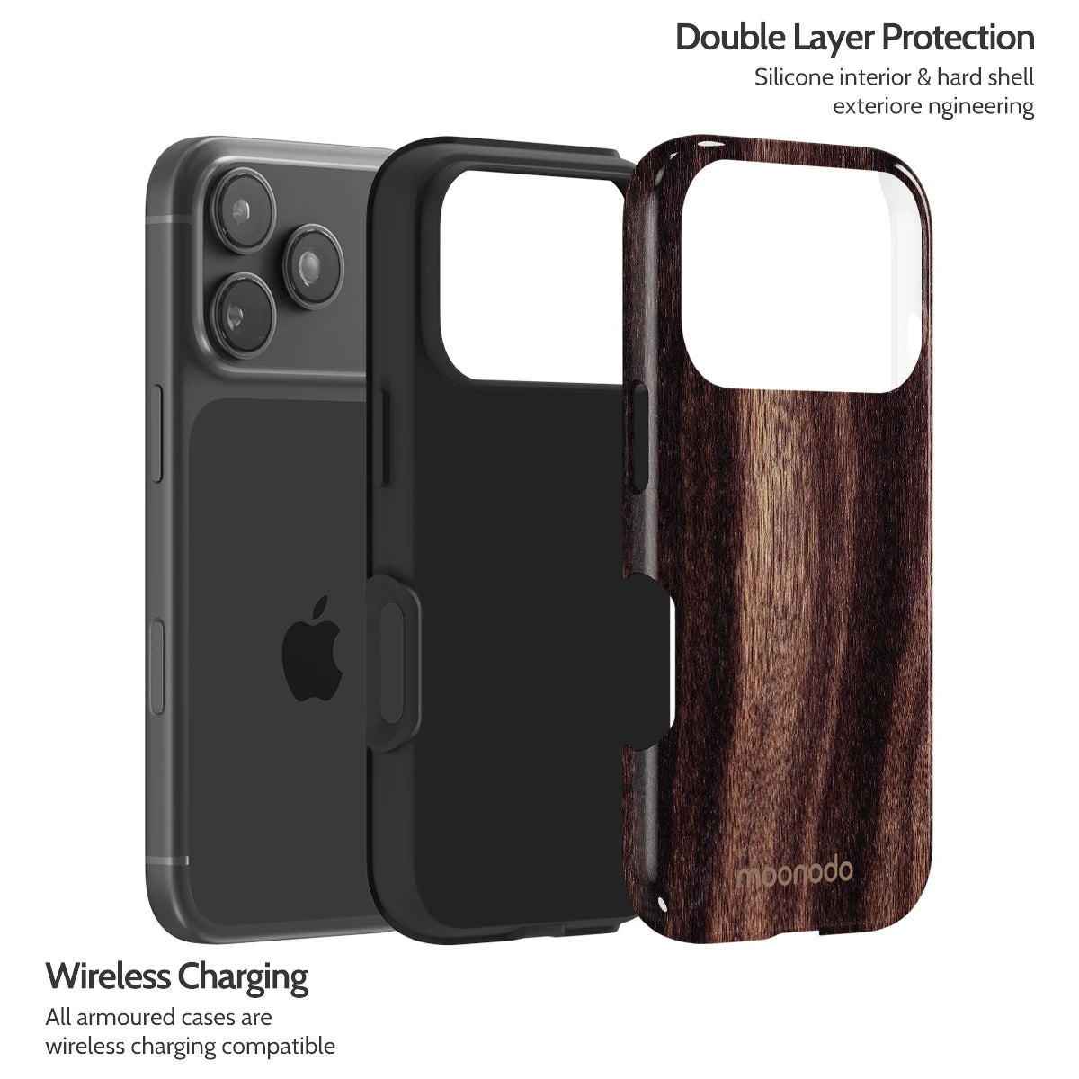 Ebony Grain - iPhone 17 Pro Case