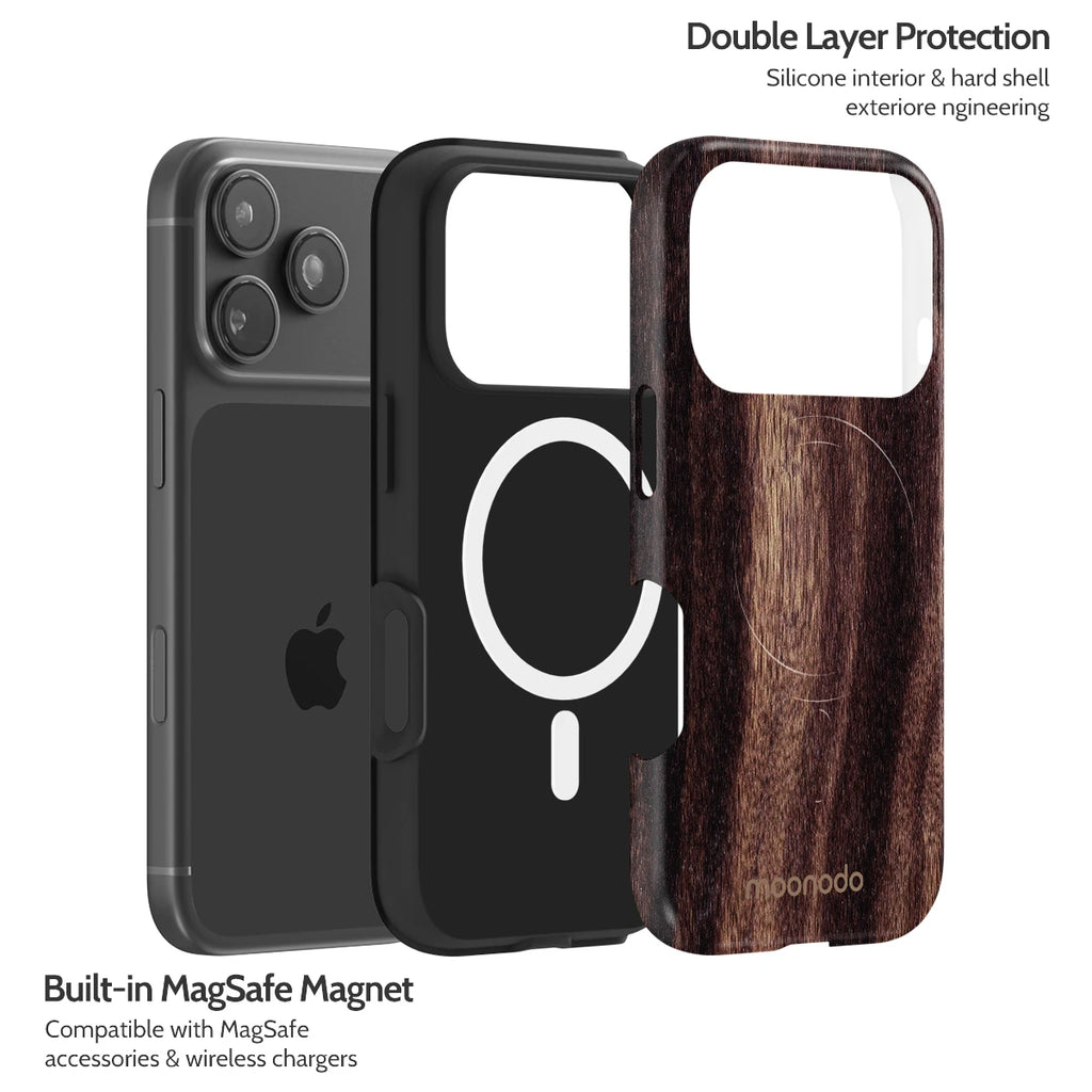 Ebony Grain - iPhone 17 Pro Case