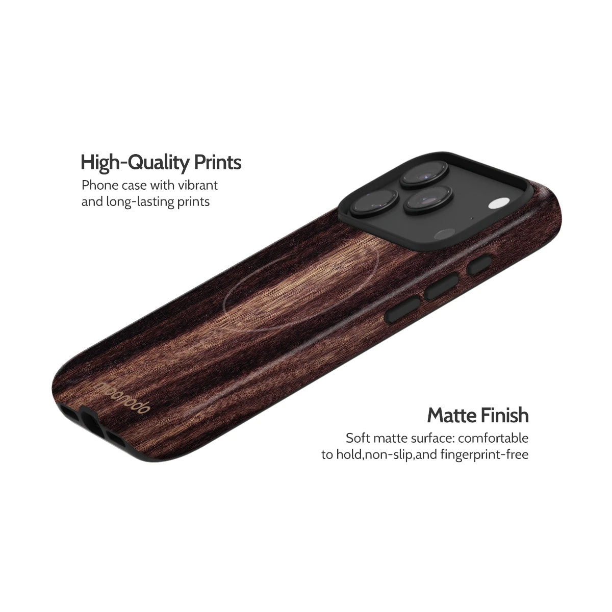 Ebony Grain - iPhone 17 Pro Case
