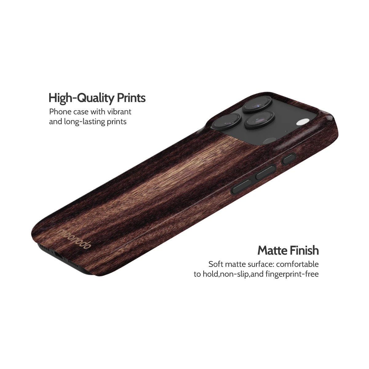 Ebony Grain - iPhone 17 Pro Case