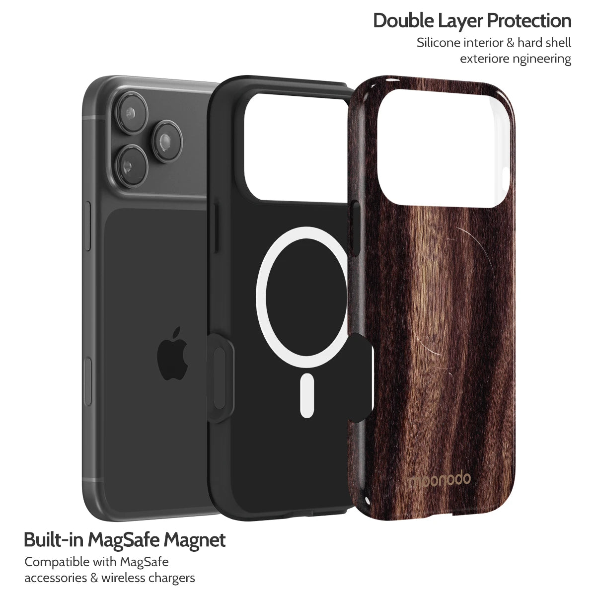 Ebony Grain - iPhone 17 Pro Max Case