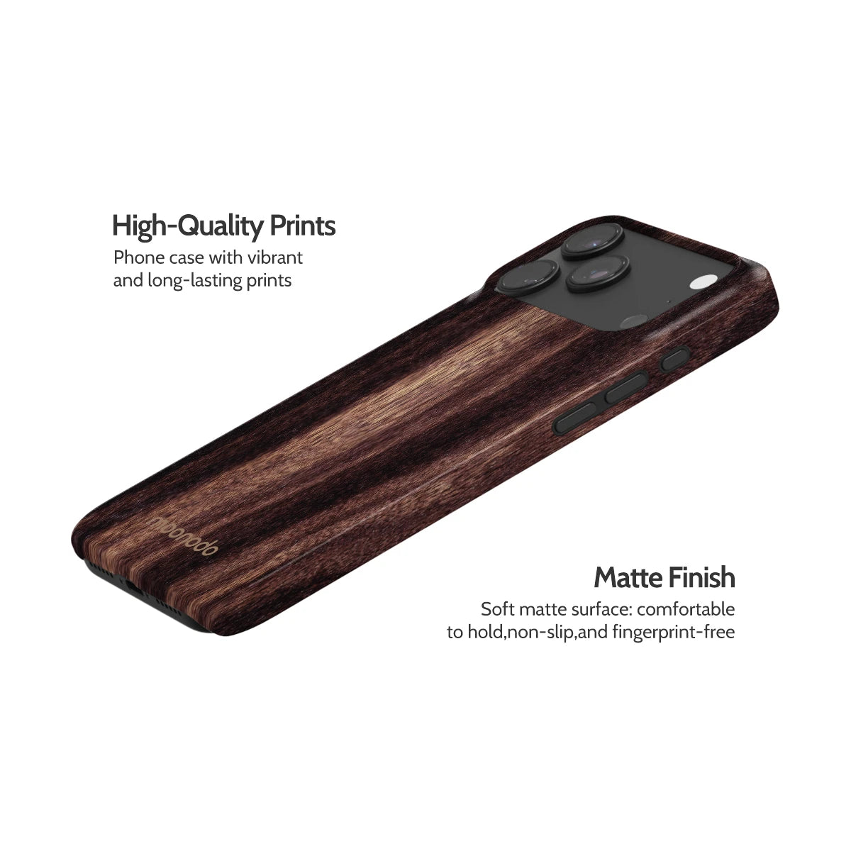 Ebony Grain - iPhone 17 Pro Max Case
