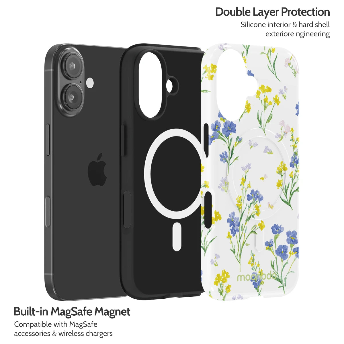 Wildflower Waltz - iPhone 16 Case