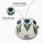 Midnight Tulip - AirPods 1 & 2 Case