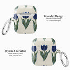 Midnight Tulip - AirPods 1 & 2 Case