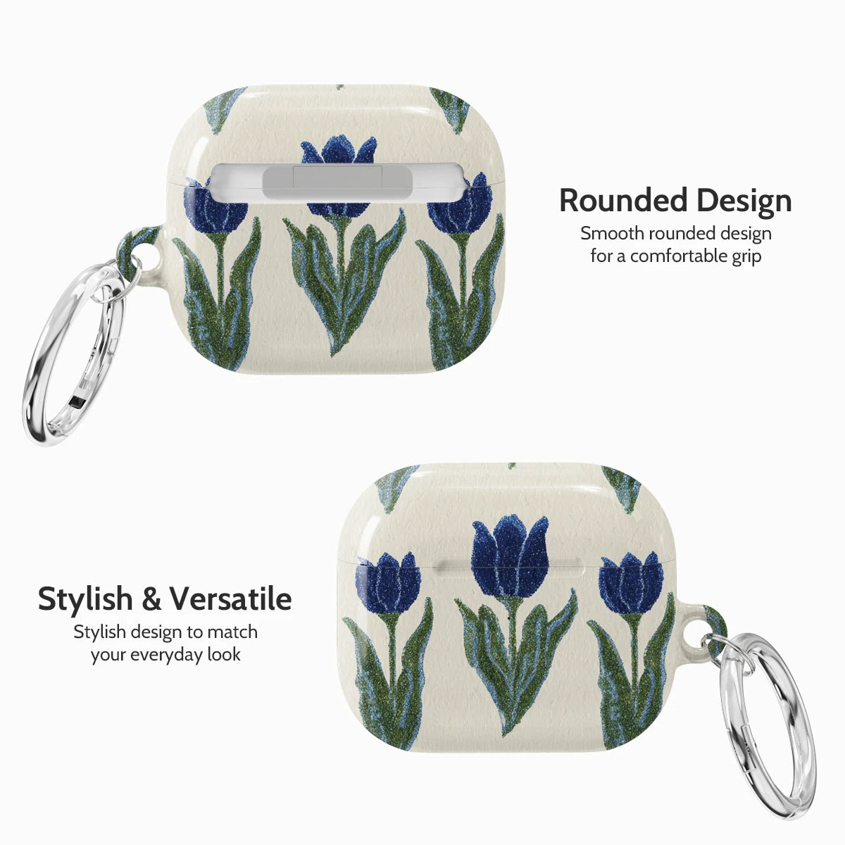 Midnight Tulip - AirPods 3 Case