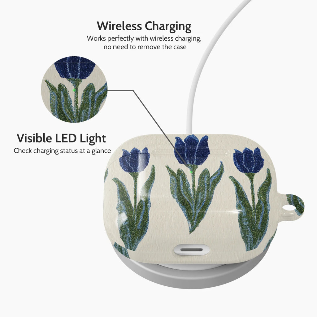Midnight Tulip - AirPods 3 Case