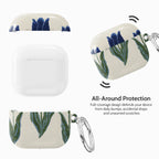 Midnight Tulip - AirPods 4 Case
