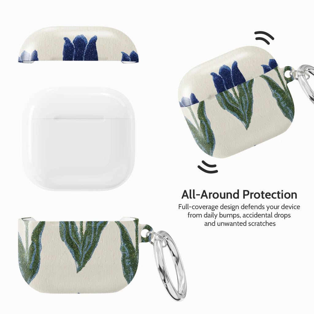 Midnight Tulip - AirPods 4 Case