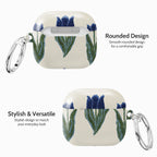 Midnight Tulip - AirPods 4 Case