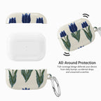 Midnight Tulip - AirPods Pro 1 Case