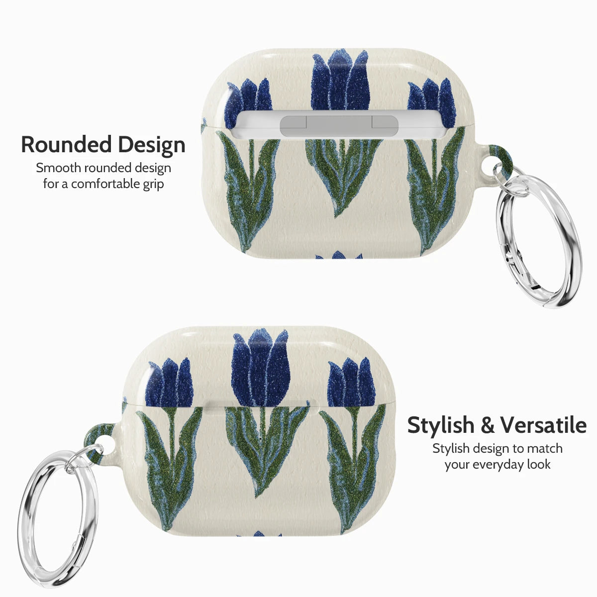 Midnight Tulip - AirPods Pro 2 Case