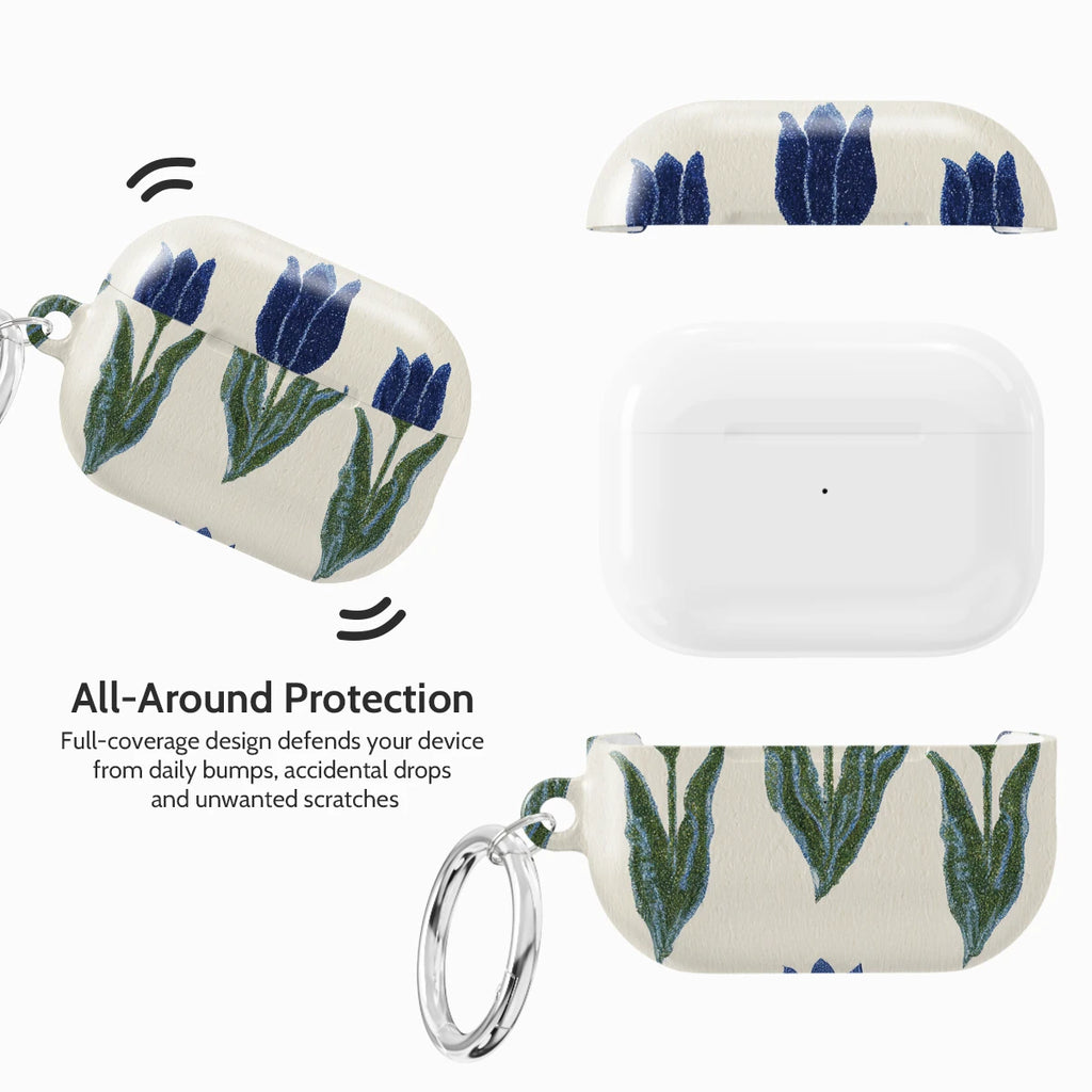 Midnight Tulip - AirPods Pro 2 Case